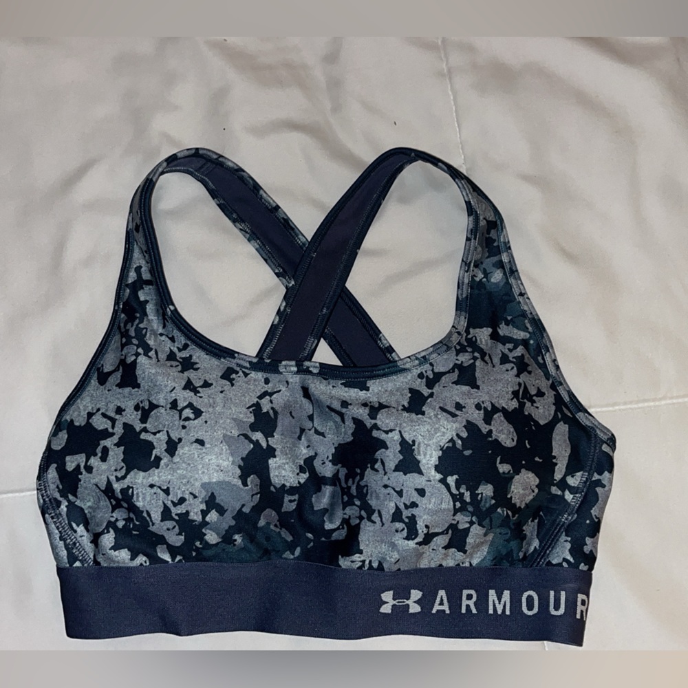 Under Armour Charcoal and Black Compression Top